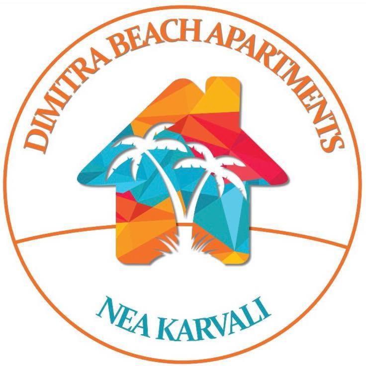 Dimitra Beach Apartments - Nea Karvali Kavala Bagian luar foto